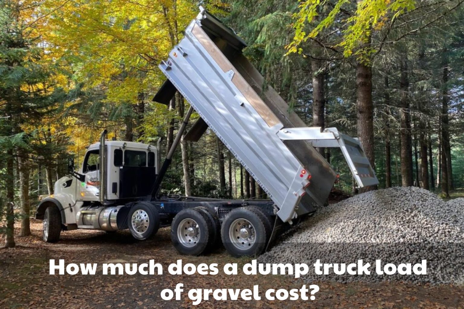 Interesting Info About How Much Is A Truck Load Of Gravel