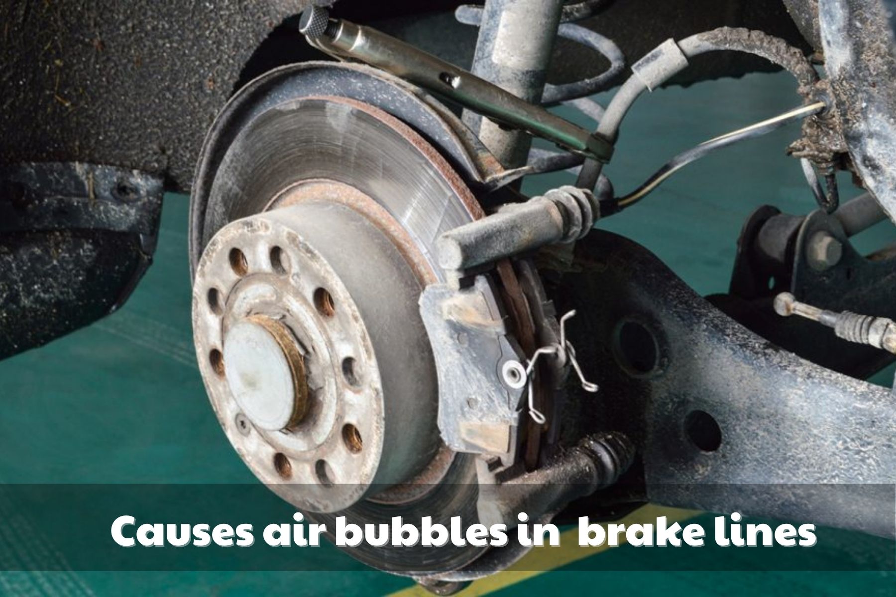How to get air out of brake lines without bleeding 