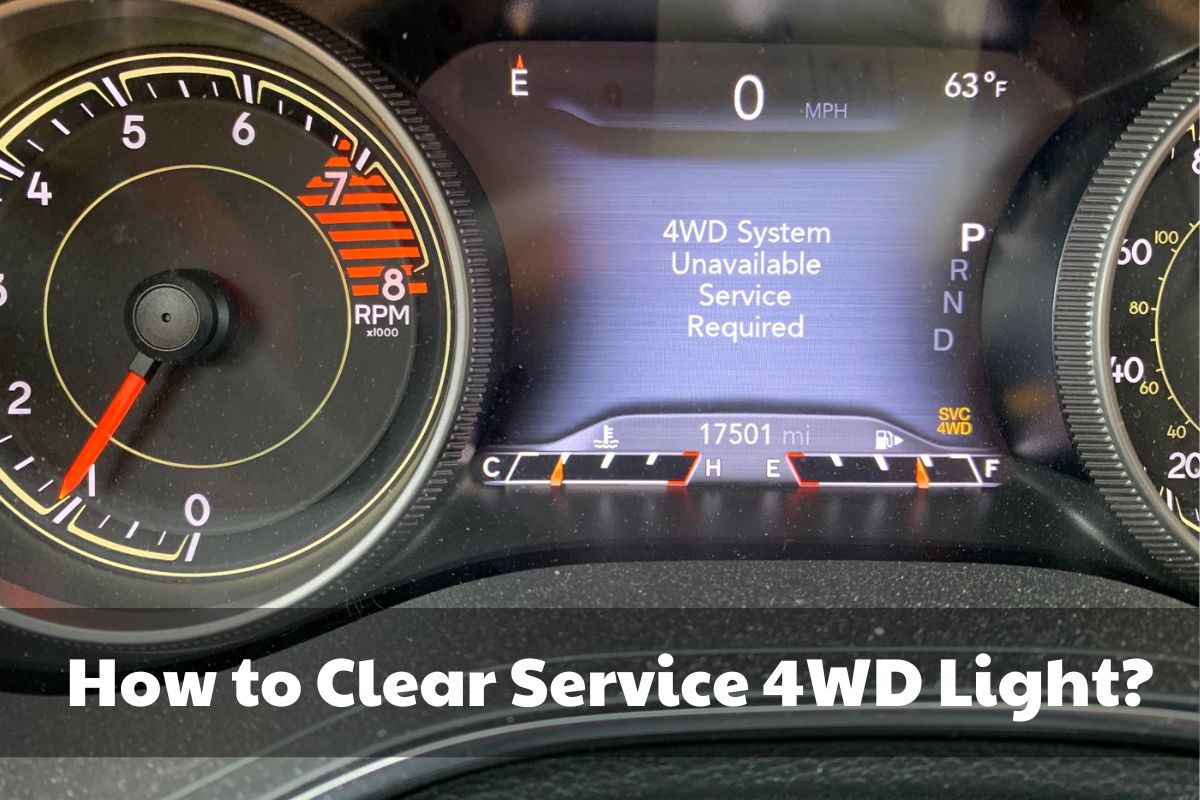How to Clear Service 4WD Light